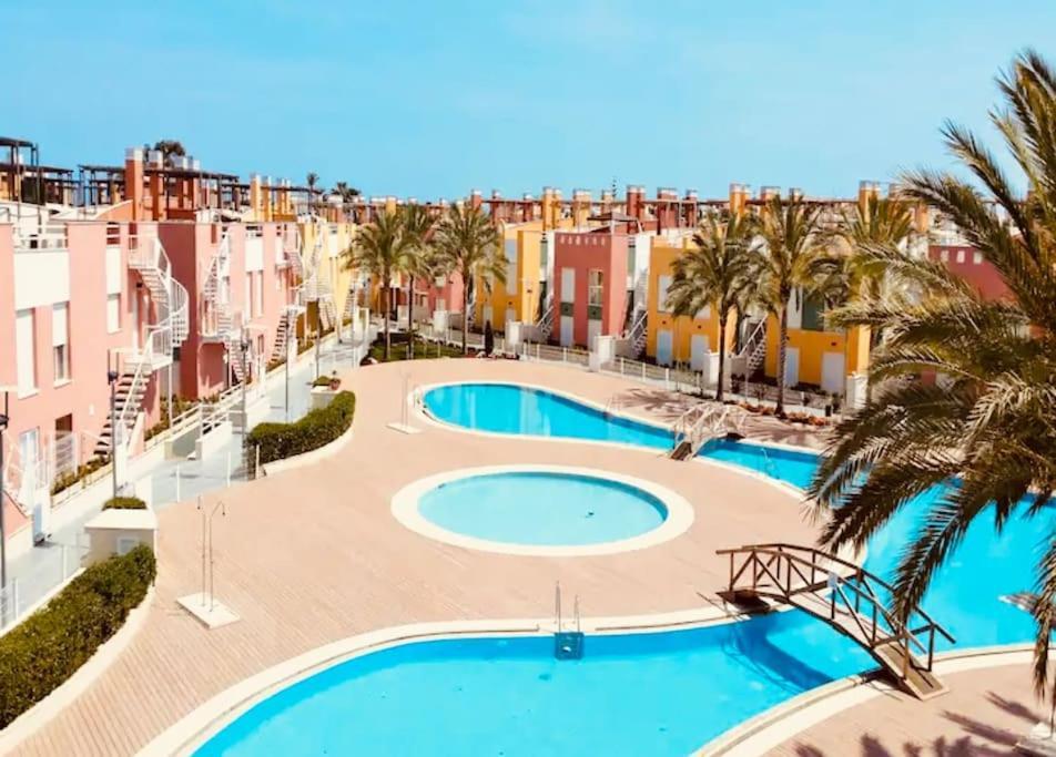Apartamento En Vera Playa Laguna Beach Buitenkant foto