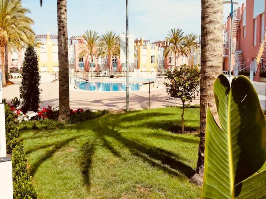 Apartamento En Vera Playa Laguna Beach Buitenkant foto