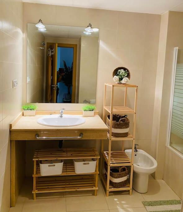 Apartamento En Vera Playa Laguna Beach Buitenkant foto