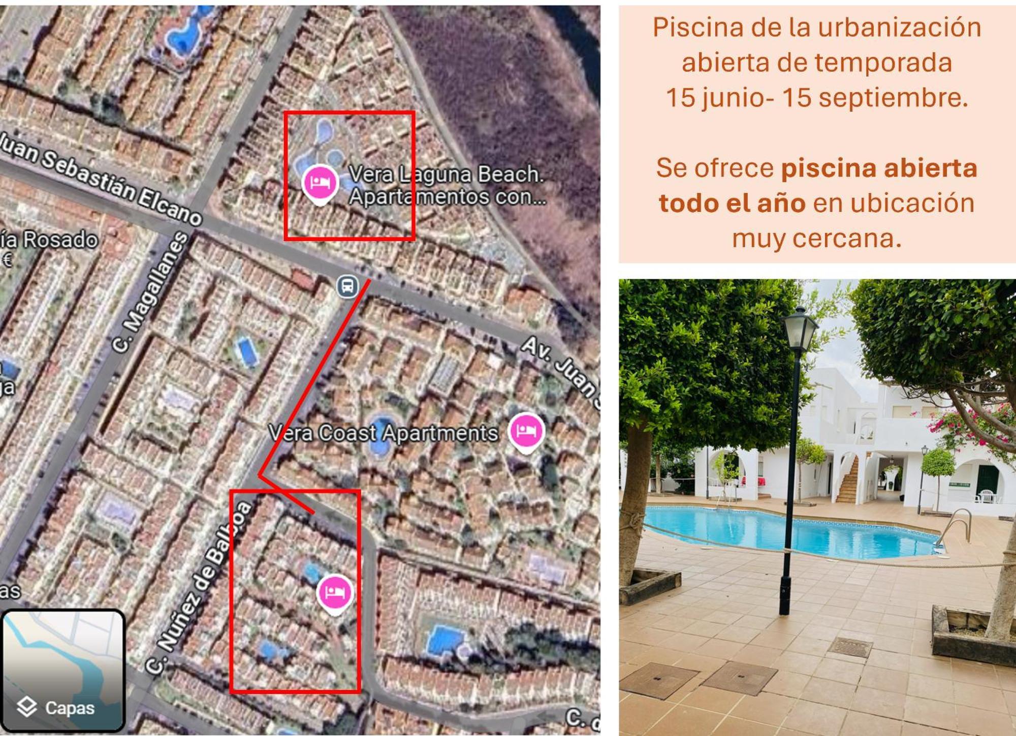Apartamento En Vera Playa Laguna Beach Buitenkant foto